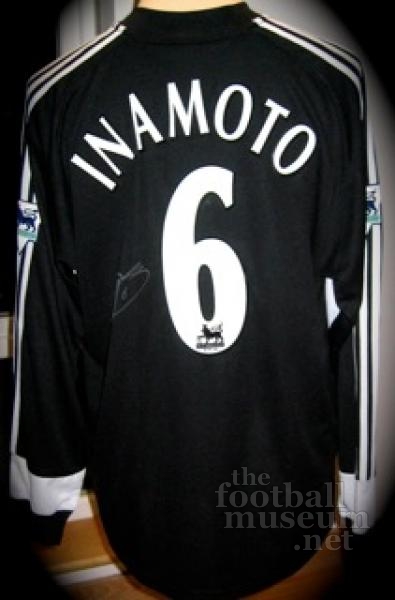 Junichi Inamoto  Match Worn Fulham Shirt